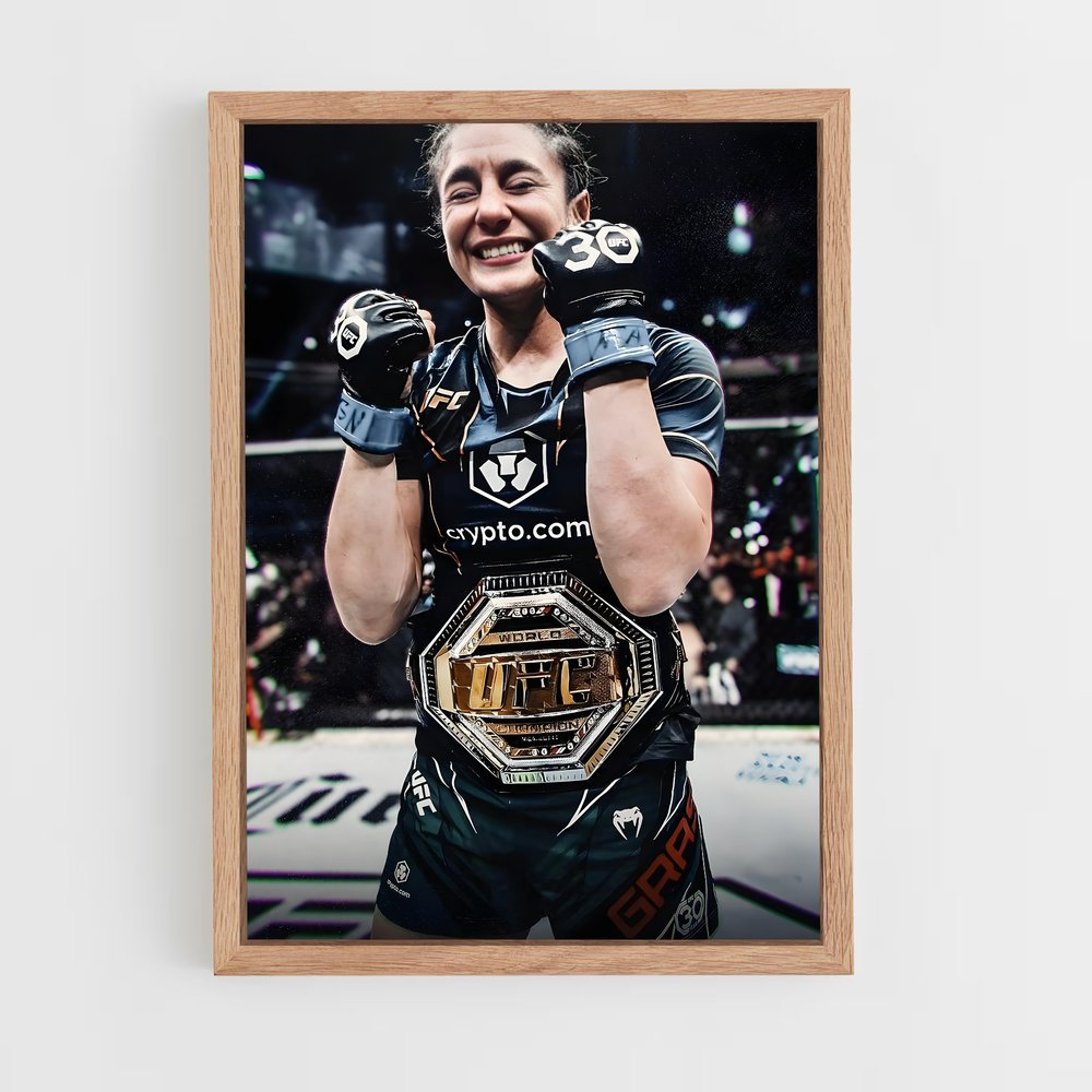 Poster Alexa grasso – affiche MMA (vue 4)